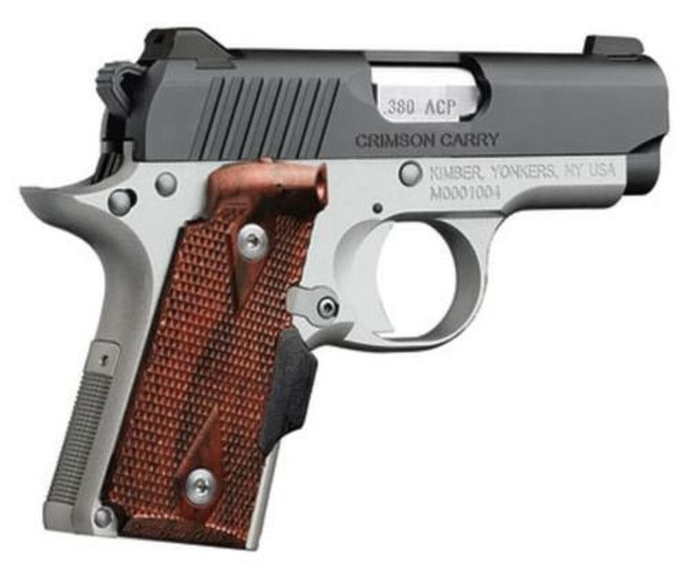 Kimber Micro Crimson Carry .380 ACP w/ Laser Grips