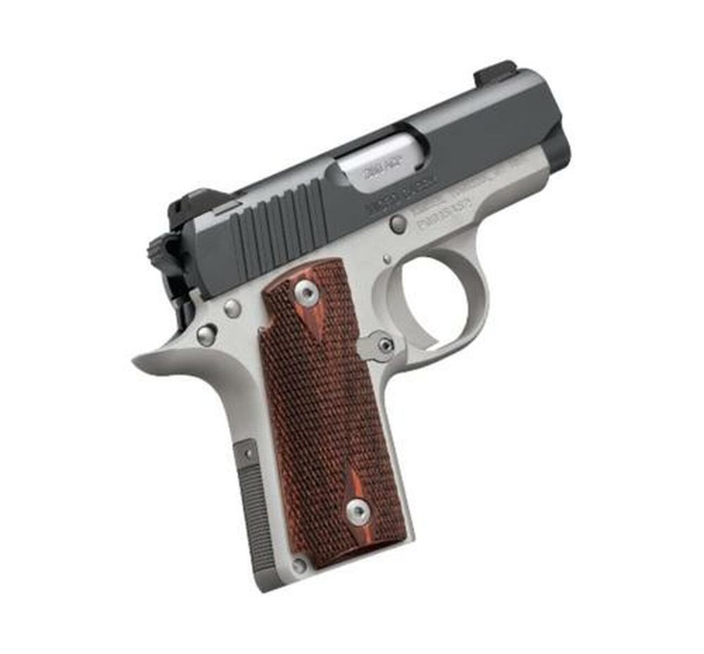 Kimber Micro Two-Tone .380 ACP Rosewood Grips