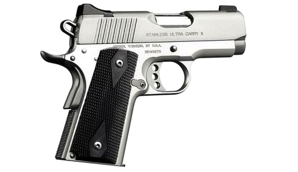 Kimber Stainless Ultra Carry II, 1911 45ACP, 3" Barrel, 7 rd, CA Approved