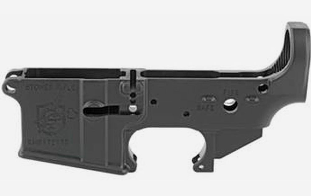 Knights Armament Company, SR-15, Stripped Lower, AR, 223 Rem, 556NATO, BlackFinish, Non-Ambi