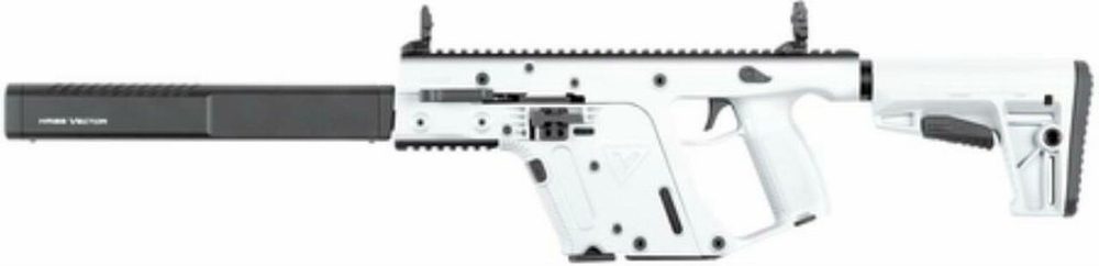 Kriss Vector Gen II Carbine, 45 ACP, 16" Barrel, Defiance M4 Stock, Alpine White, 17rds