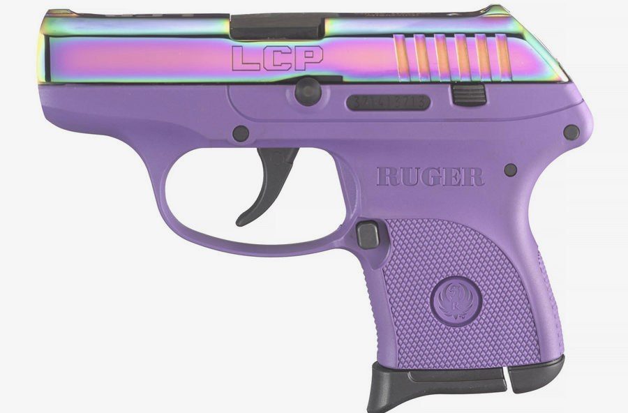 LCP 380 ACP with Purple Color Cased Slide