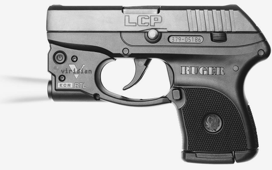 LCP 380ACP with Viridian Taclight and Holster