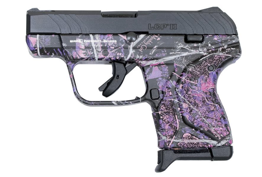LCP II 380 ACP Carry Conceal Pistol with Muddy Girl Camo Finish