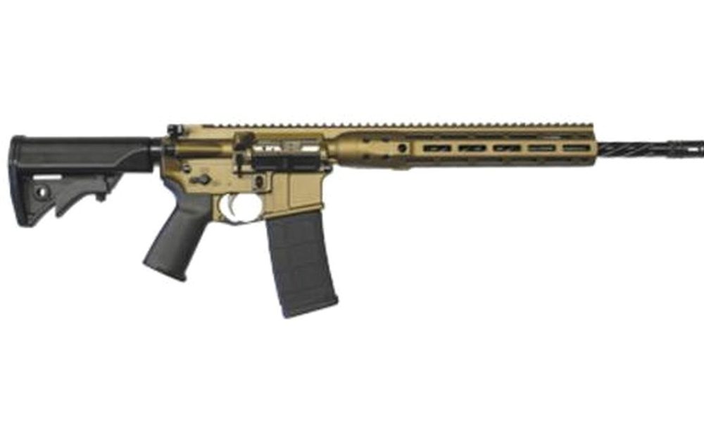 LWRC DI IC 5.56/223 AR-15 Burnt Bronze 16" Barrel M-LOK Rail 30rd Mag