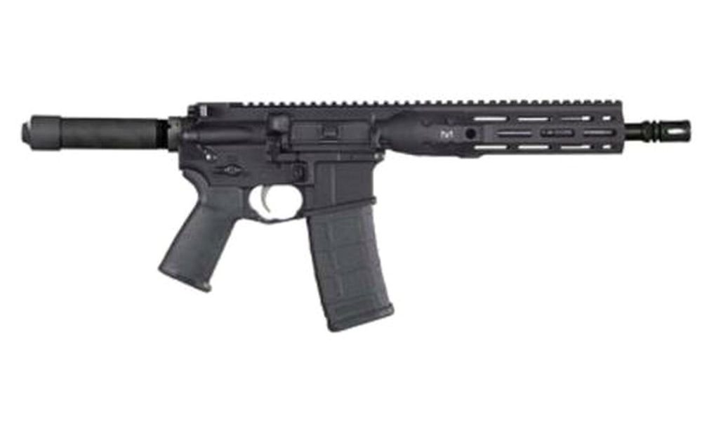 LWRC DI Pistol AR15, 556/223, 10" Barrel, Black M-Lok 30Rd Mail