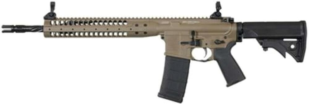 LWRC IC SPR Platform 5.56/223 14" Helical Fluted Barrel Flat Dark Earth 30 Rd Mag