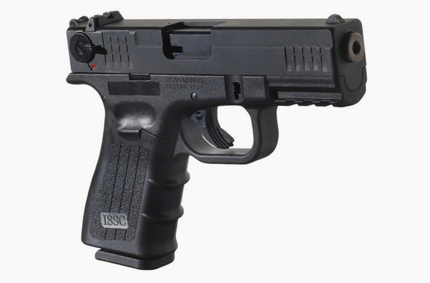 M22 22LR Black Rimfire Pistol with Match Bull Barrel
