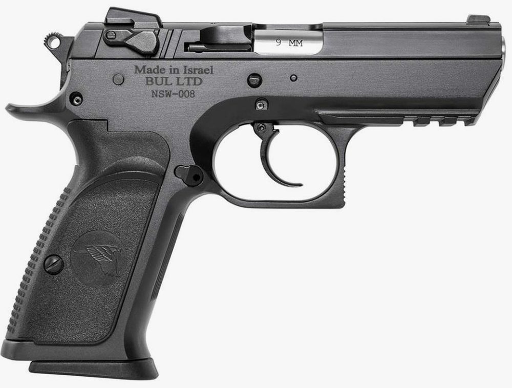 Magnum Research Baby Desert Eagle III Semi-Compact 9mm 3.85" Barrel Three-Dot Sights 16rd Mag