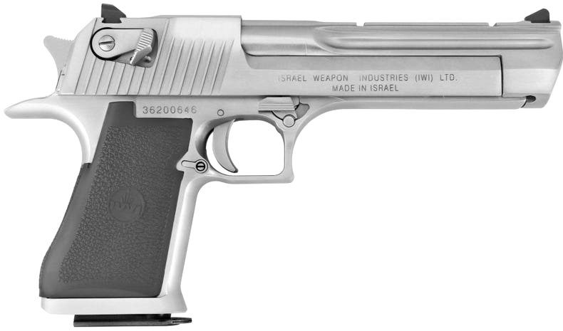 Magnum Research Desert Eagle 44 Magnum Brushed Chrome Pistol with