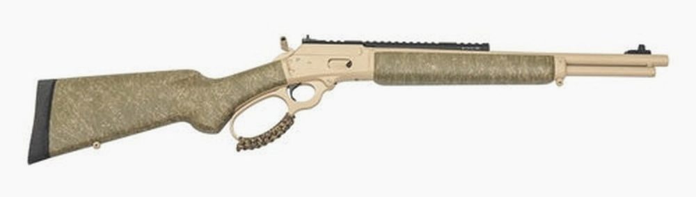 Marlin 1894 CSBL MLH Custom Shop 357/38Sp 16" Barrel Tan Cerakote, OD Green Stock, Action Tuned, Happy Trigger, Hard Case