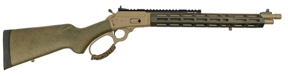 Marlin 1894 SBL Modern Lever Hunter Custom Shop 44 Mag/44 Special, 16" Threaded Barrel, MW Rail OD Stock, Flat Dark Earth