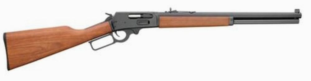 Marlin 1895 Lever 45-70 Government, 18.5" Octagonal Barrel, Blued, Straight Walnut, Marbles Sights, 6rd