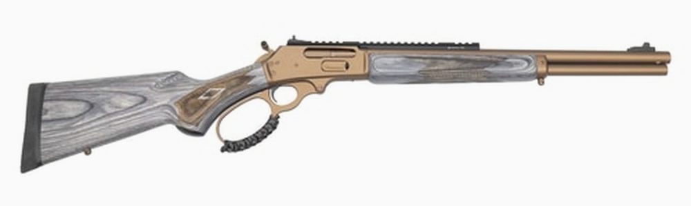 Marlin 1895 SBL Modern Lever Hunter MLH Custom Shop, .45-70, 18" Barrel, Bronze Cerakote, Happy Trigger, Action Job