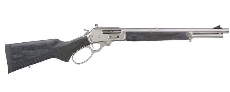 Marlin 1895 Trapper 45-70, 16.5" SS Barrel, Skinner Sights, Big Loop Lever, Black Stock
