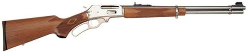 Marlin Model 336 Lever 30-30 Win, 20" Barrel, Stainless Steel, Walnut Stock