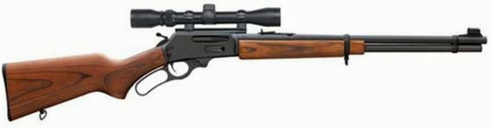 Marlin Model 336W 30-30 Lever Rifle, 3-9 Scope 20" Barrel Walnut Stock