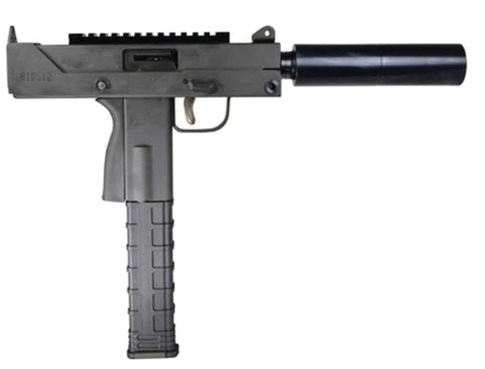MasterPiece Arms MPA 9MM Side Cocking Pistol with Scope Mount and 6" Threaded Barrel