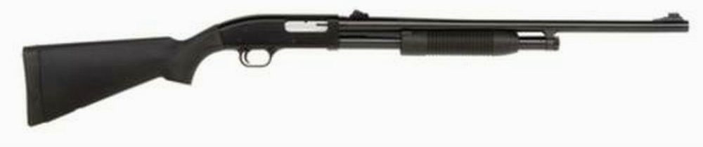 Maverick 88 Pump 12 ga 24" Cyl Bore 3" Black Synthetic Stock Blued