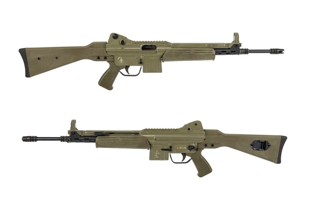 MCM CETME L Gen 2 5.56X45mm Green 16" Barrel With Rail