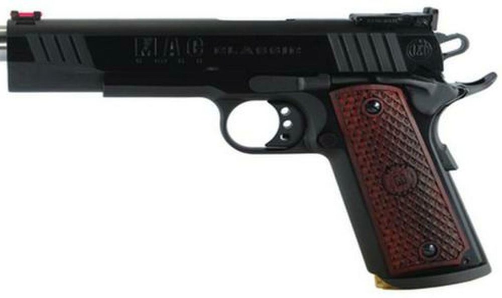 Metro Arms 1911 Classic 45 ACP 5" Blue Finish, Adjustable Rear Sight, Hardwood Grips, 8 Round