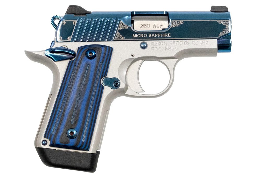 Micro Sapphire Special Edition 380 Auto with Blue Pvd Finish