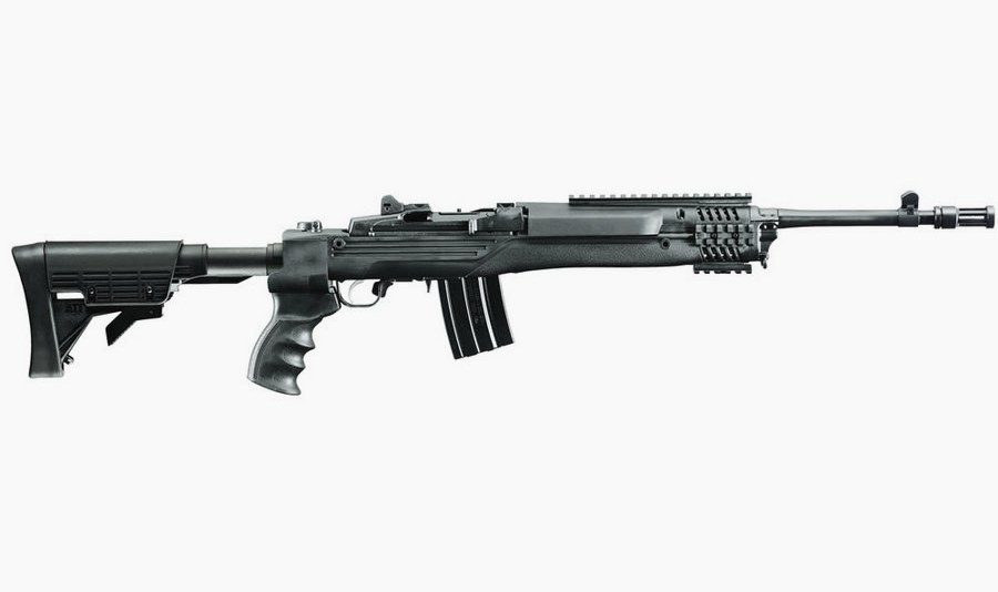 Mini-14 Tactical 223 Blued Autoloading Rifle with Collapsible Stock