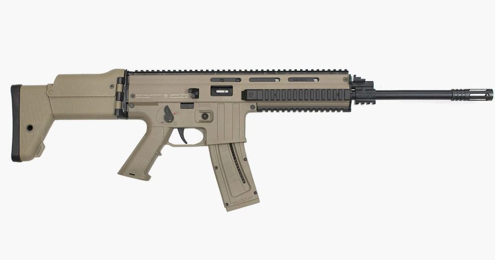 MK22 Desert Gen2 22LR Flat Dark Earth (FDE) Rifle with Folding Stock