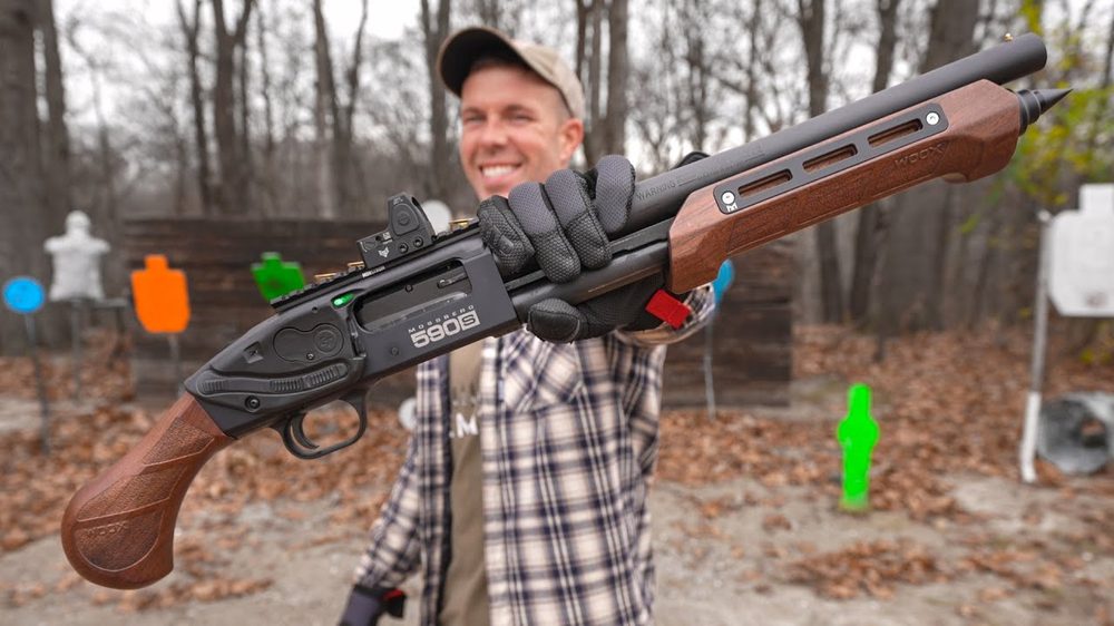 Mossberg 590 Shockwave Blued 12 Gauge
