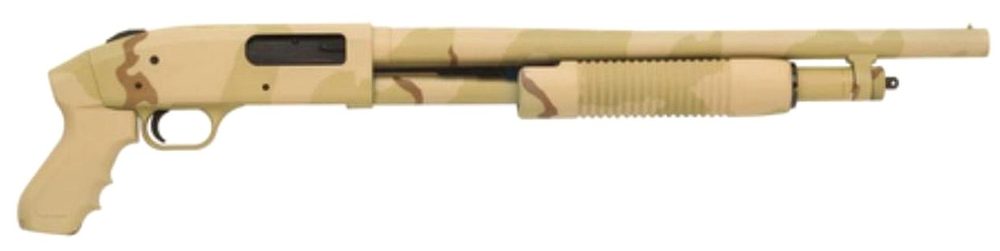 Mossberg "Just In Case" 500 Kit, 'SANDSTORM' Camo, 12 G, 18.5" Barrel/Survival