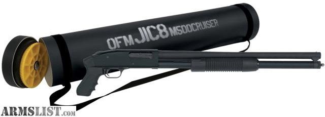 Mossberg 'Just In Case' Shotgun Package, Marinecoat, Orange Tube