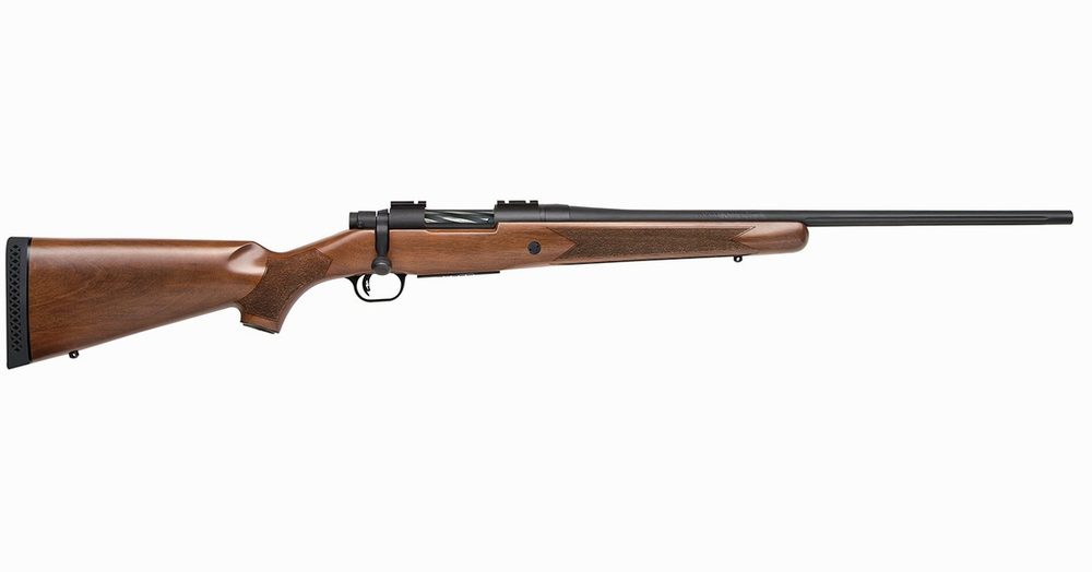 Mossberg Patriot 243 Win Bolt-Action Rifle with Walnut Stock
