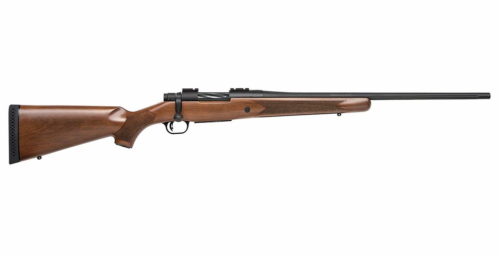 Mossberg Patriot 243 Win Bolt-Action Rifle with Walnut Stock