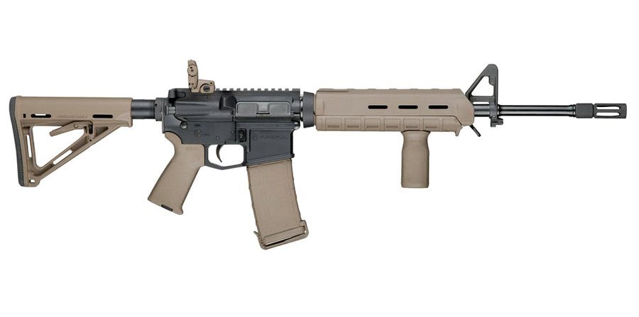 MP-15 5.56mm MOE Mid Magpul Series Semi-Auto FDE Rifle