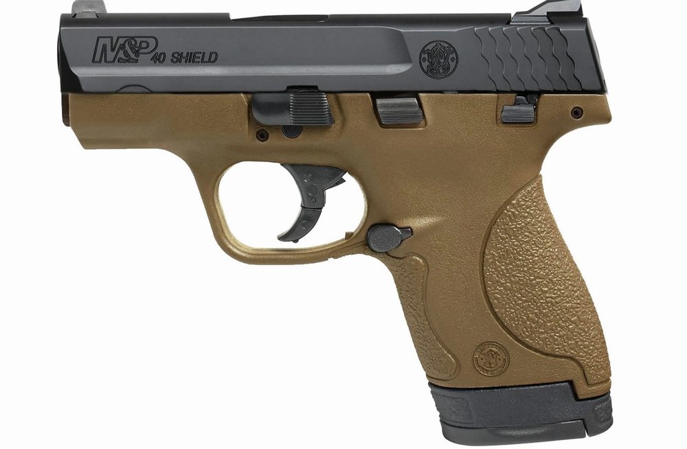 Mp40 Shield 40 SW Flat Dark Earth FDE with Thumb Safety