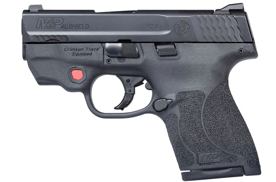 MP40 Shield M2.0 40 S&W Centerfire Pistol w/ Crimson Trace Laser, No Thumb Safety