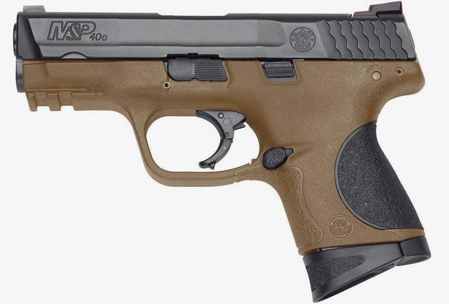 MP40C 40 S&W Compact FDE Centerfire Pistol