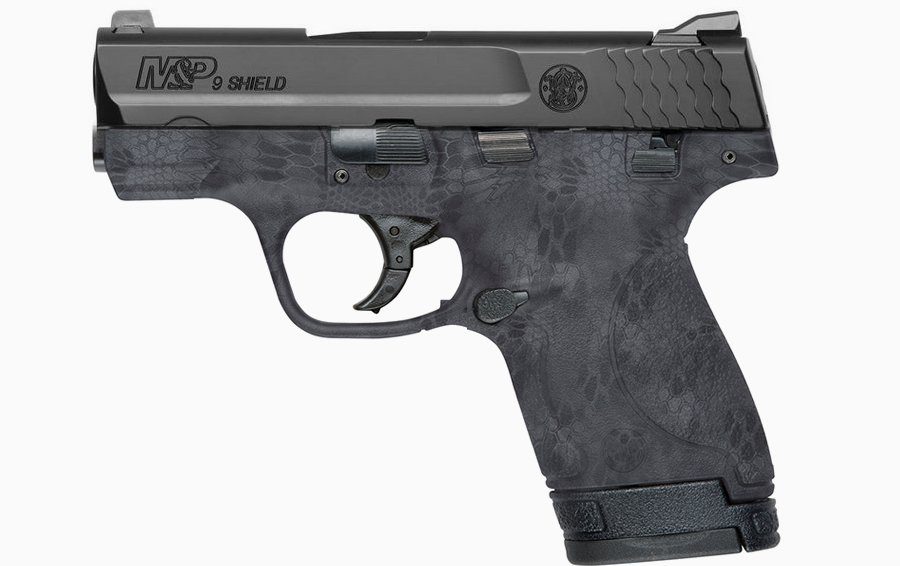 MP9 Shield 9mm Centerfire Pistol with Kryptek Typhon Camo Finish