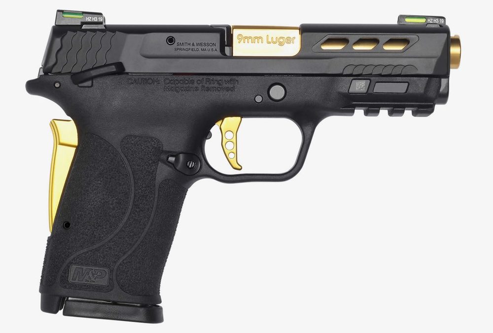 MP9 Shield EZ 9mm Performance Center Pistol with Gold Ported Barrel and Thumb Safety