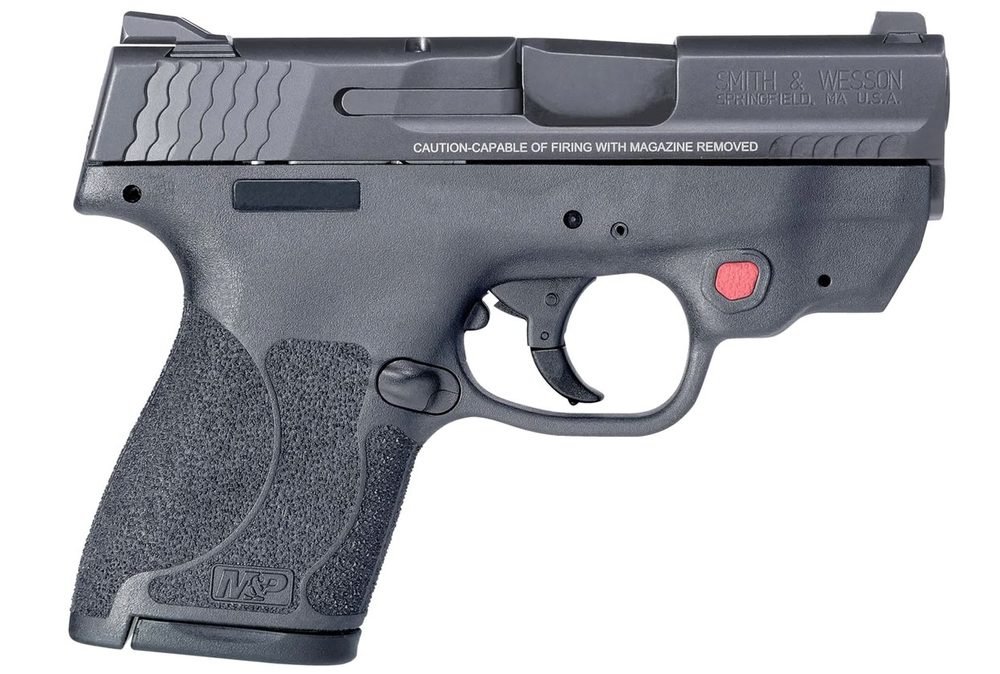 MP9 Shield M2.0 9mm Centerfire Pistol with Integrated Crimson Trace Green Laser