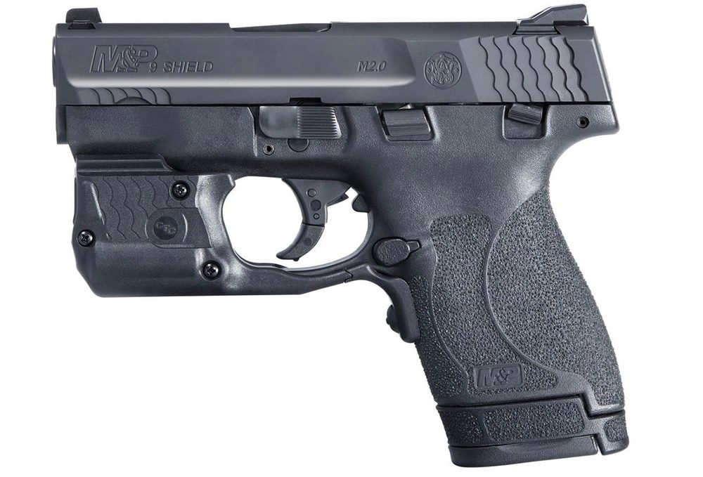 MP9 Shield M2.0 9mm Centerfire Pistol with Laserguard Pro Green Laser and Light