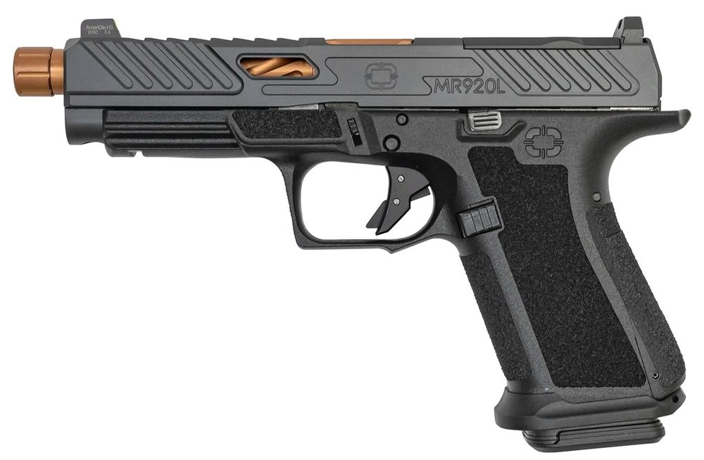 MR920 Elite 9mm Pistol with Bronze Threaded Barrel and Optic Ready Slide