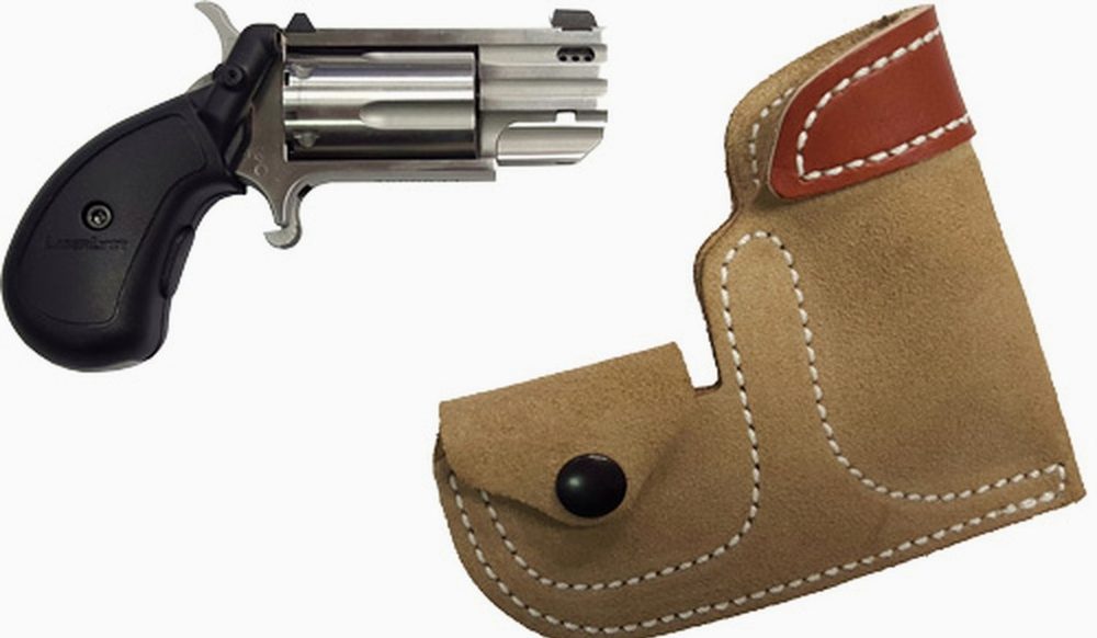 NAA PUG 22LR/22MAG Convertible Two Cylinder 1" Barrel, Night Sight