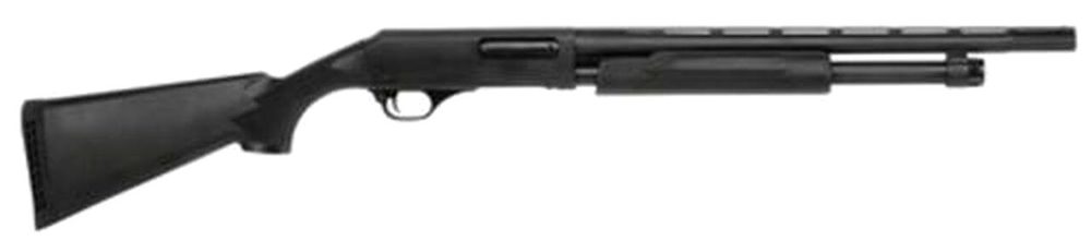 England Firearms Pardner Pump Compact 20 Ga 21 Inch Vent Rib Barrel Blue Finish 3 Inch Chamber Black Synthetic Stock 5 Round
