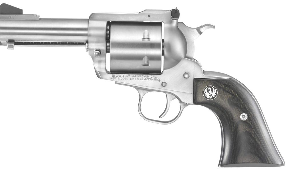 Model Super Blackhawk 44 Rem Mag Single-Action Revolver with 3.75-Inch Barrel