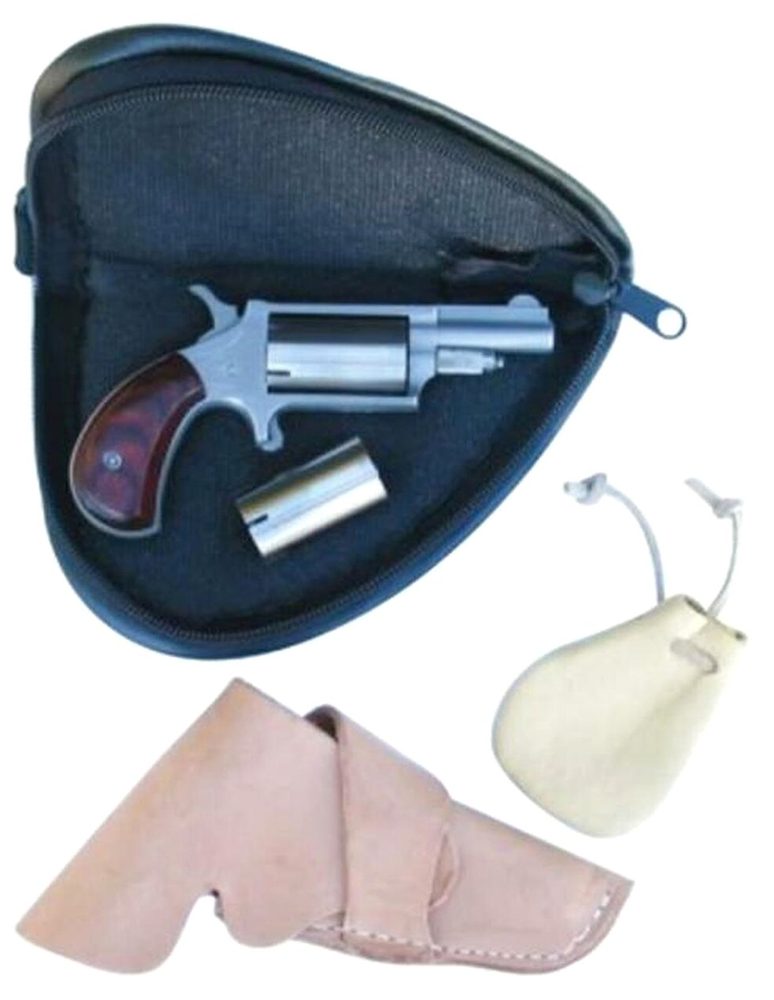 North American Arms Companion Super Cap And Ball Revolver .22 Caliber 1.875" Barrel Stainless Steel 5 Shot