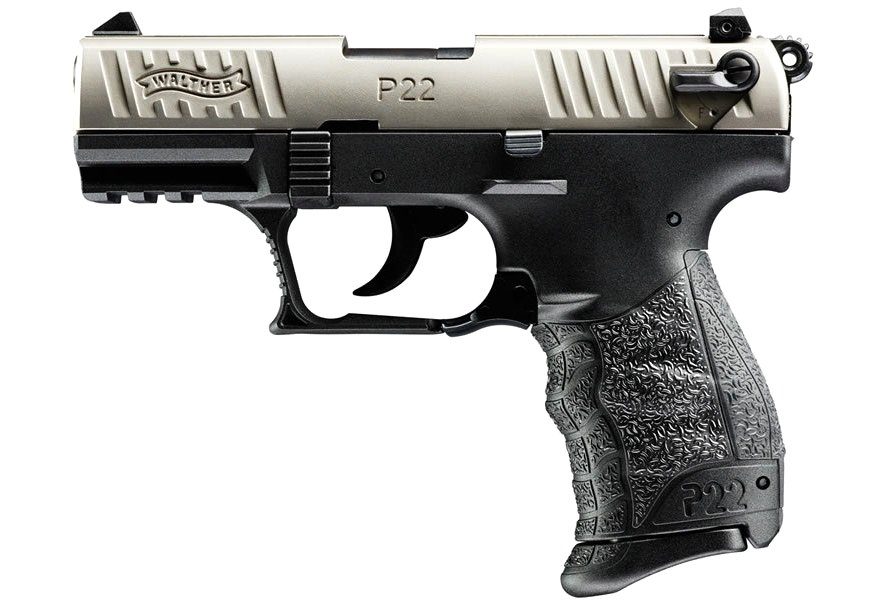 P22 Target 22LR Nickel Rimfire Pistol (CA Approved)