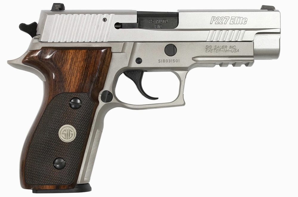 P227 Elite 45 ACP Alloy Stainless with Night Sights