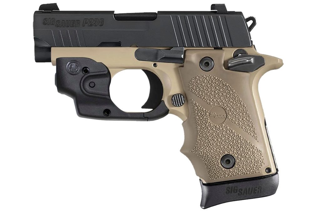P238 Combat FDE Two-Tone 380 ACP with Sig Lima-38 Laser