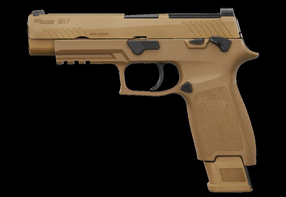 P320 M17 Bravo 9mm Striker-Fired Pistol with Manual Safety